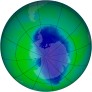 Antarctic Ozone 2010-11-22